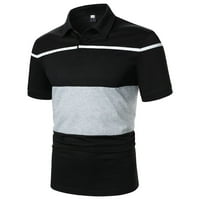 Muška redovita fit košulja Preppy košulje za odjeće za muškarce Radni sportovi na otvorenom Golf Tenis