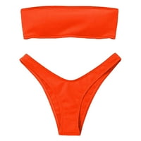 Kontrolni kupaći kostimi High Bikini Dvije ženske kupaće kostime za kupanje kupaći kostimi Tankinis
