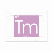 Kesteristi elementi Period Tabela Lanthanide Tmulij TM Fotografija Mount Frame Slika umjetno slikarska