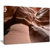 Dizajn umjetnosti 'tamnog gornjeg antilopskog kanjona' Fotografskog ispisa na zamotanom platnu