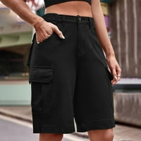Yuwull Ženske kratke hlače Ljetne casual plus veličine Hlače za žene Teretne kratke hlače Na plaži Ovjera