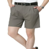 Bomotoo muške dno su čvrste boje kratke hlače visoke struke Ljetne kratke hlače Havajski odjeća za plažu
