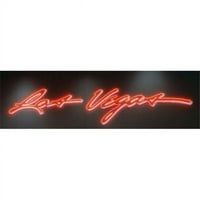 LAS VEGAS potpisuje Kongresni centar Las Vegas Nevada USA Poster Print by - 12