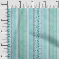 Onuone pamučne fleke nebeske plave tkanine Geometrijski prekrivajući zalihe Ispiši šivanje tkanine sa