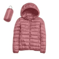 Žene toplo vodootporno lagana jakna s kapuljačom Vjetrootporni zimski kaput sa recikliranom izolacijom