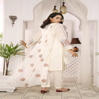 Indijske haljine za ženske stranke nose pakistansko salwar kameez odijelo spremno za nošenje