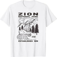 Nacionalni park za putovanje u cestovnicu Nacionalni park Utah Wilderness Vodopad majica