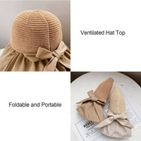 Gustave ženske plaže Sunčani šešir UPF50 + putovanja Sklopivi široki rub ljetni uv šešir