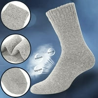 Pairs vunene čarape debele toplotne planinarske zimske tople čizme Teške meke ugodne čarape za hladno