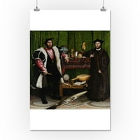 Ambasadori - remek-djelo klasik - umjetnik: Hans Holbein mlađi c