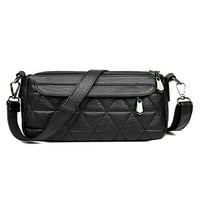 Innerwin Dame torbice Multi džepovi Torbe na rame Zipper Odvojivi križni torbi Veliki kapacitet Žene