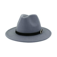 Zlekejiko Žene sa vintage šeširi širokim outbarback kopče Hat Men Men Beamball Caps