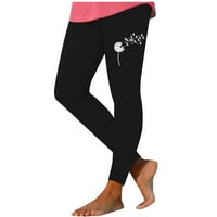 Simplmasygeni ženske gamaše duge hlače pantalone Clearence plus veličina moda Žene Stretch tajice Fitness