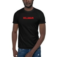 Crvena Hillman kratka pamučna majica kratkih rukava po nedefiniranim poklonima