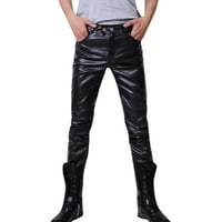 tklpehg hlače za muškarce moda udobne casual solidne boje duge hlače nova jesen zimski moto biciklistički