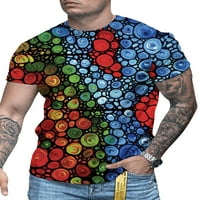 Avamo muns bluza Cross Print ljetni vrhovi kratkih rukava majice muškarci Modna majica za zabavu majica