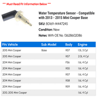 Senzor temperature vode - kompatibilan sa - Mini Cooper bazom 2014