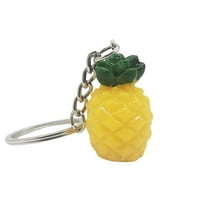Rezanci od kožne smole ananas voćne ključeve kreativne poklone mini voćne tablice za ključeve ukrase
