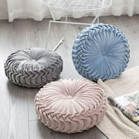 15 Okrugli jastuci za podloge, čvrsti boja Velvet Meditacija jastuka za mediciju bundeve za medinaciju
