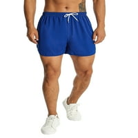 Liangchengmei Muški atletika Teretane Kratke hlače Elastični struk Ležerne prilike Pajama Pocket Jogger