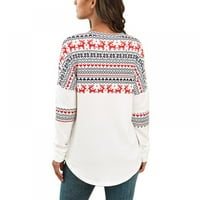 Ženski džemper za božićne vilice - ružni božićni džemper za žene