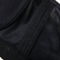 Bešavni sportski grud Potpuni pokriveni Push-up Yoga Bra čipka crna 40 90e