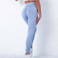 Joga hlače Ženska poboljšanja Hlače Yoga Hip Beamble Profil Effect Efect Hlače za trening hlače plave
