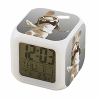 DIGITAL Budilica LED digitalna spavaća soba Budilica Sat Lako podešavanje Cube Wake Up satovi s obostranim