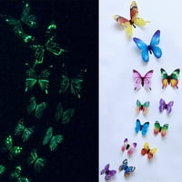 3D leptir zidni ukrasi ukrasa za dom, kuhinja, vrtić, sobu i ukrase za zabavu