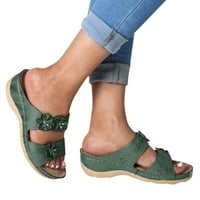 Cipele za žene Sandale STANI Otvoreni nožni debeli donji udobni klinovi papuče cipele