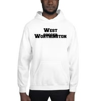 2xL dukserica za pulover za nogometnu kapuljaču za West Worthington majicom od strane nedefiniranih