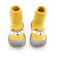 Ležerne čarape Toddler Baby Softv prvi zatvoreni crtani elastični cipele za dječje šetače za bebe
