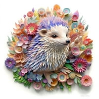 Priroda buket jedra - 3D životinjski platno natpis umjetničko otisci Savršeni komad domaćeg dekora