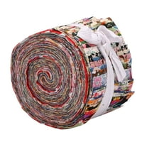 Tkanine trake Roll Jelly tkanini snopi tkanine prekrivajući trake prevrnuti cvijet prepiru patchwork