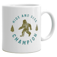 Sakrij i potražite šampion šampion smiješan sarcastični šalica za kafu-11oz