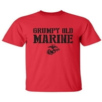 Grumpy stara majica za odrasle za odrasle marine