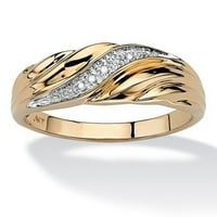 Prsten vjenčani traki u titanijumskim venčanim zaručnički prstenovi zlato 10