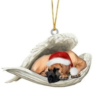 Božićni dostići za spavanje Santa Hat Anđeoska krila životinja Kreirajte atmosferu Božićna dekoracija