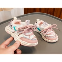 Lacyhop dječji treneri casual tenisice čipke up up klike cipele školska modna šetnja cipelama bez klizanja