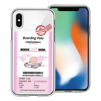 iPhone XS iPhone Case Sanrio Cute Clear Soft Jelly Cover - Ulaznice Little Twin Stars Lala