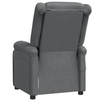 DENTA masaža zaklona stolica sa produženim nogama i bočnim džepom FAU kožna kauč na razvlačenje za starije
