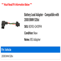 Adapter za adapter za bateriju - kompatibilan sa BMW 528xi