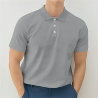 Neugodne polo majice za muškarce Muška golf polo majica s kratkim rukavima na otvorenom sportske majice