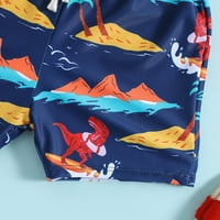 Toddler Boys crtani dinosaur tiskani kupaćim trupovima Dječje dječake kupaći kupaći kupaći kostim kratke hlače 2- godine