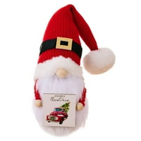 Božić Gnome Plish Santa Doll Gonk Dwarf Elf Xmas Uskrsni ukrasi