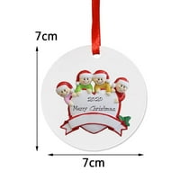 Baabni božićni ukrasi viseći ukras poklon-personalizirana porodica