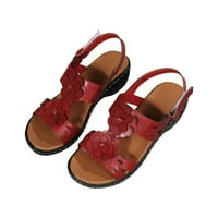 Dame papuče povremene ženske cipele rimske riblje usta casual creve cvjetne sandale
