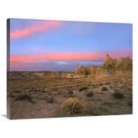 u. Sandstone formacije u Kaiparowits visoravan, Grand Stuir, Escalante National Monument, Utah Art Print