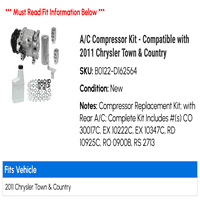 C kompresor komplet - kompatibilan sa Chrysler Town & Country