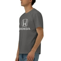 Muškarci Honda Standard Logo Odrasli službeni krajevi majica Modna majica X-Veliko duboko heather